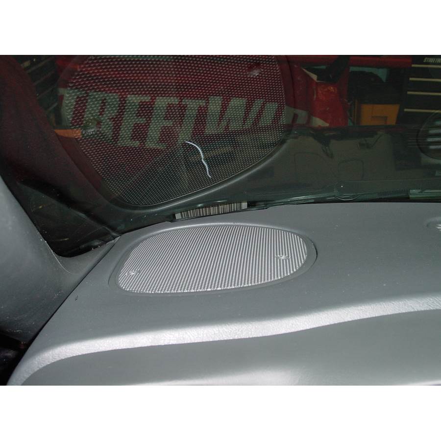 2000 Chevrolet S10 Dash speaker location