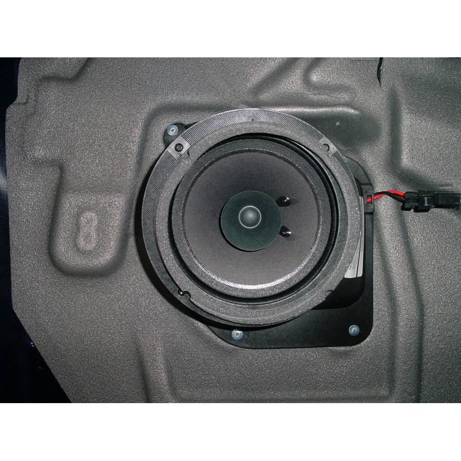 2001 Chevrolet S10 Rear door speaker