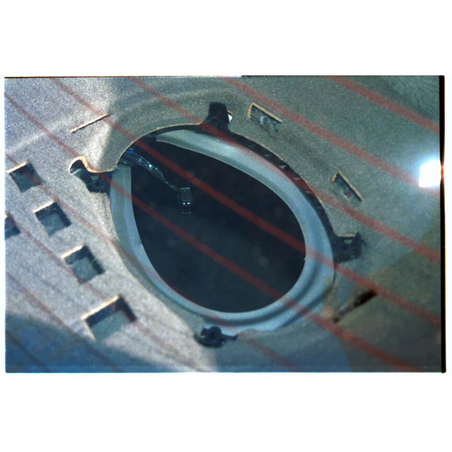 1997 Chevrolet Malibu Rear deck speaker removed