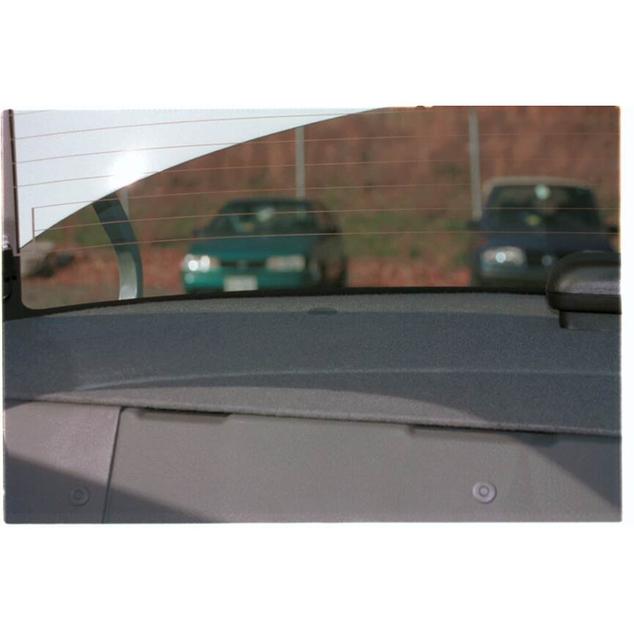 1998 Chevrolet Metro Rear deck speaker location