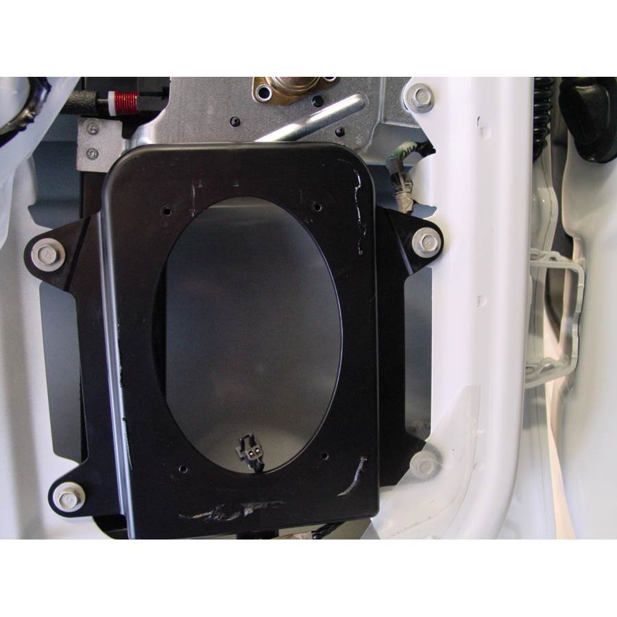 2002 Chevrolet Silverado 2500/3500 Rear door speaker removed