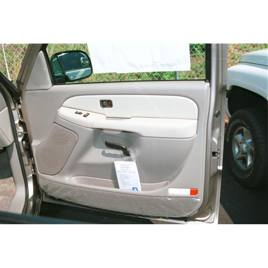 2002 GMC Yukon XL Denali Front door speaker location