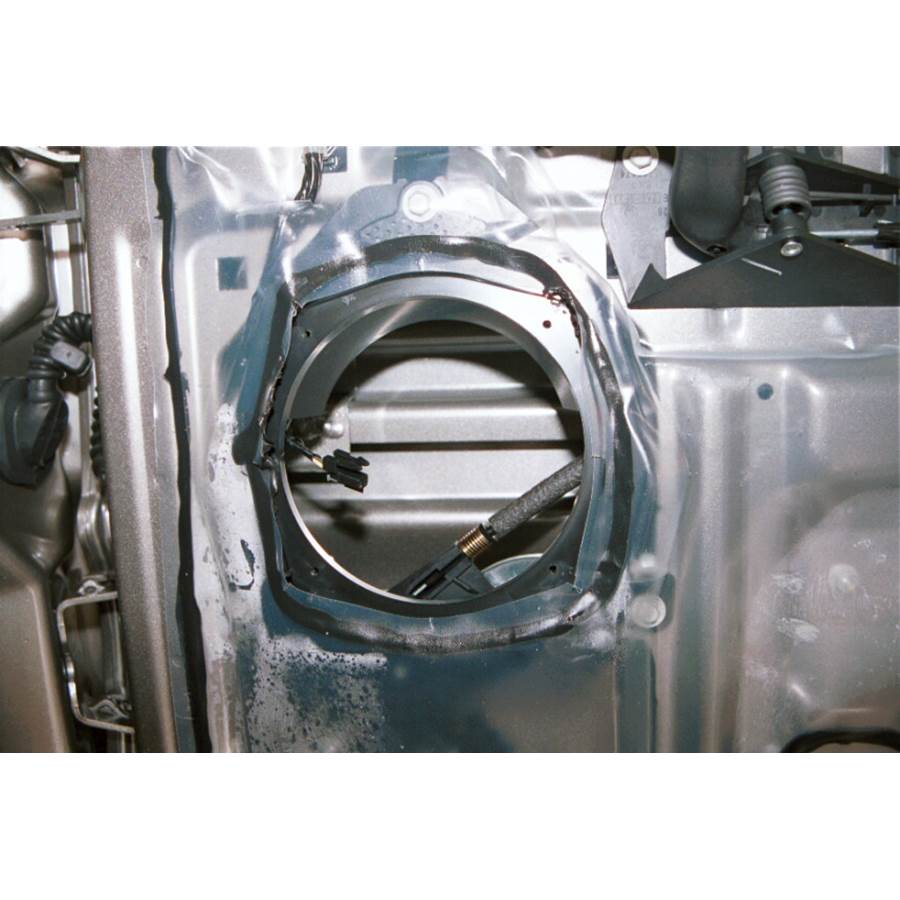 2002 Chevrolet Suburban Rear door speaker removed