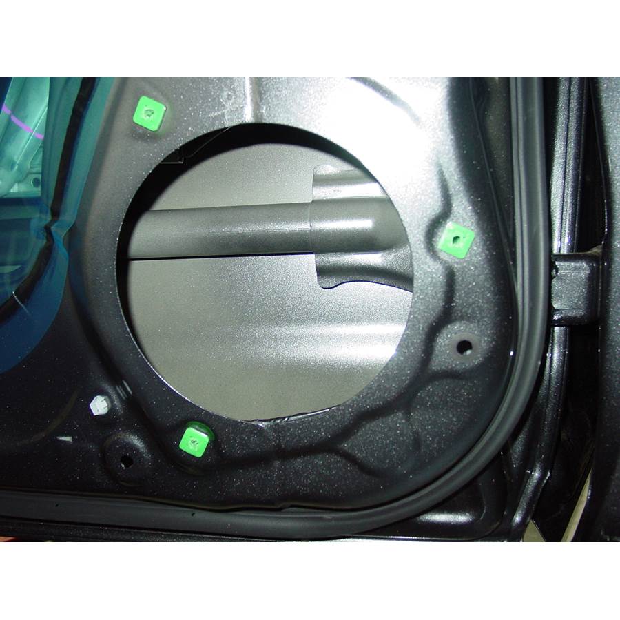 2017 Toyota 4Runner Rear door speaker removed