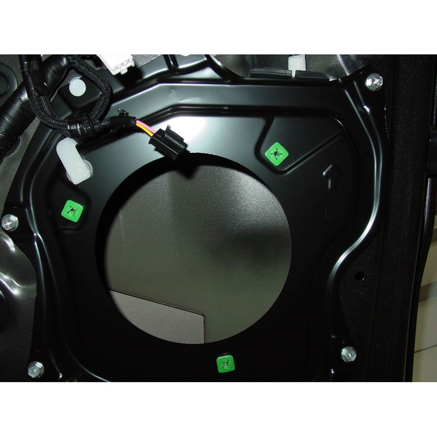 2011 Toyota 4Runner Tailgate speaker removed