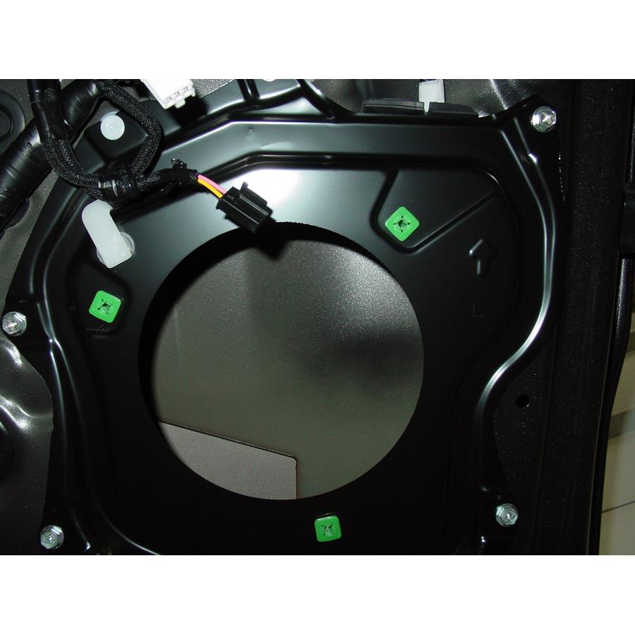 2016 Toyota 4Runner Tailgate speaker removed