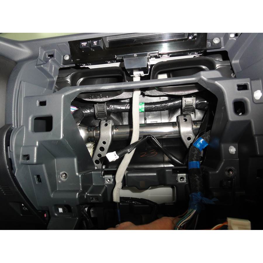 2010 Toyota 4Runner Factory radio removed