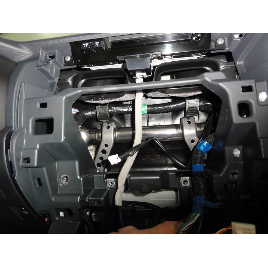 2012 Toyota 4Runner Factory radio removed