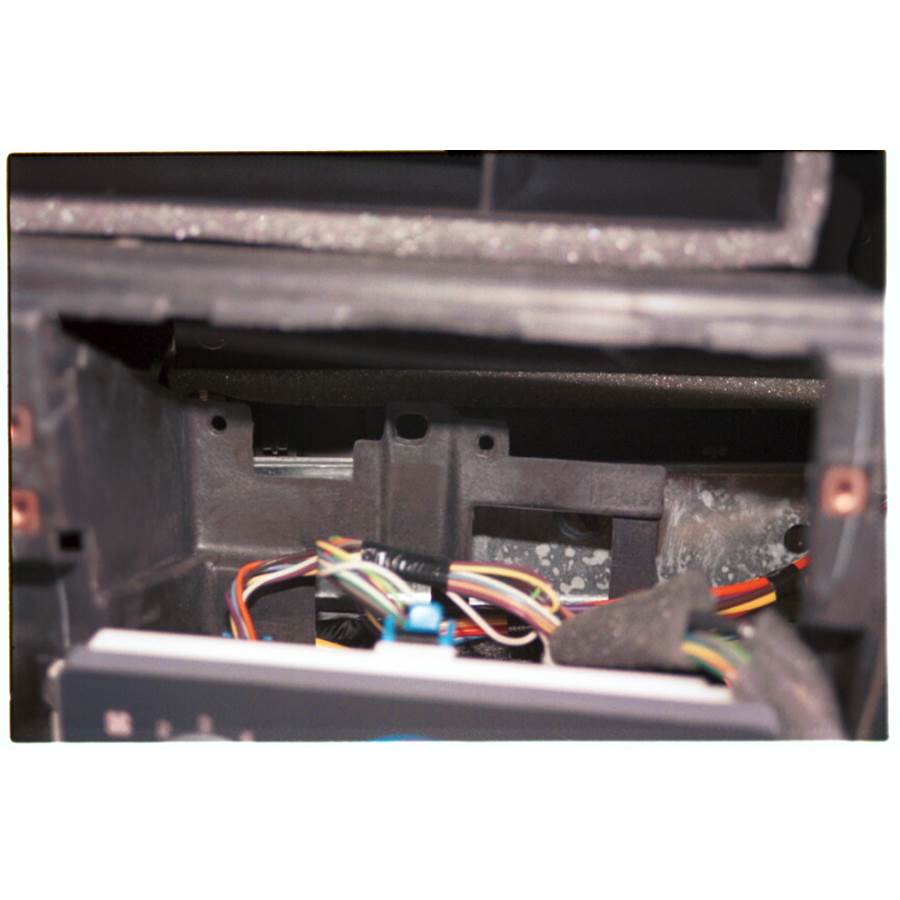 1997 Chevrolet Camaro Factory radio removed