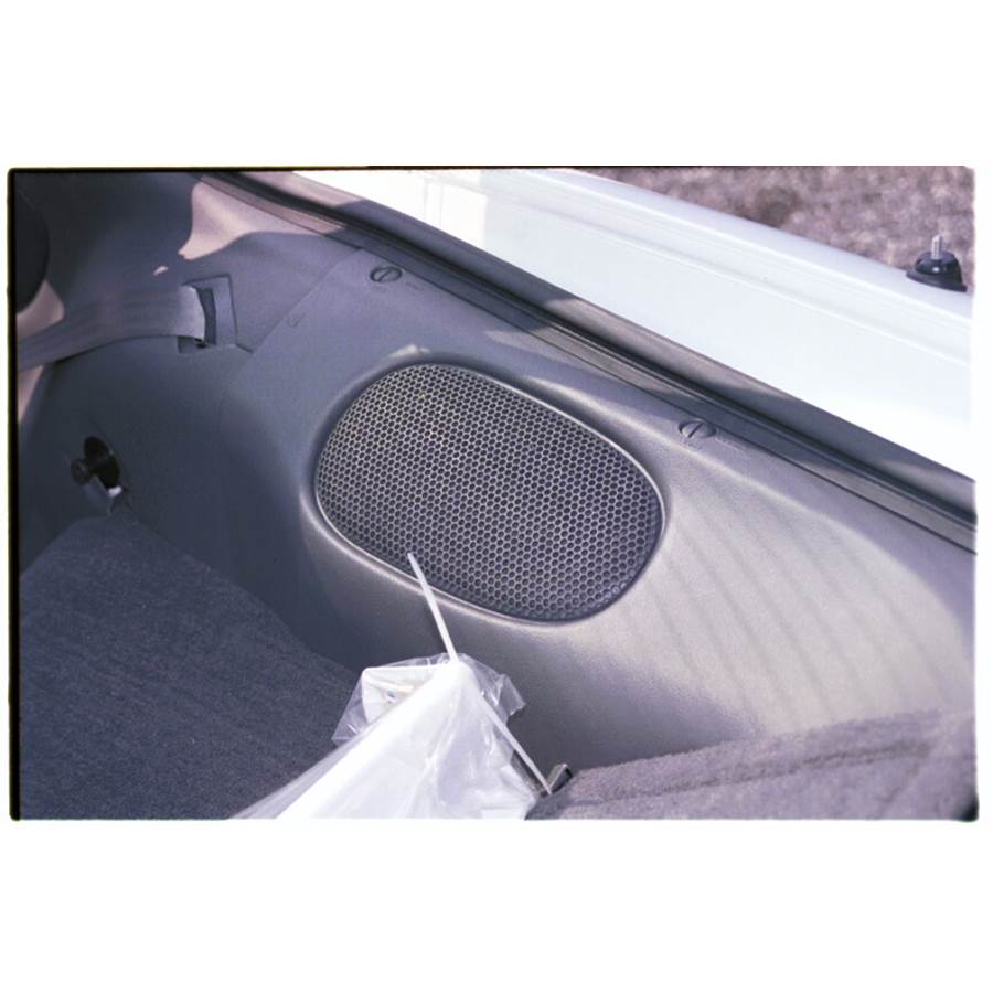 1997 Chevrolet Camaro Rear side panel speaker location