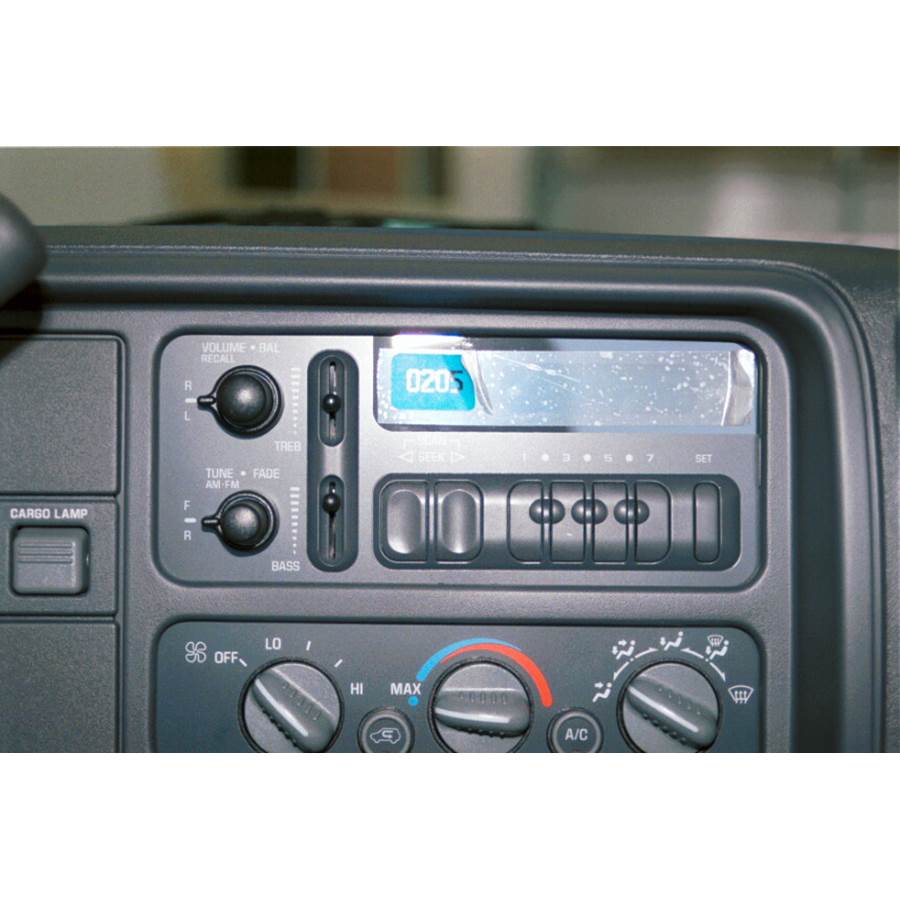 1995 GMC Sierra Other factory radio option