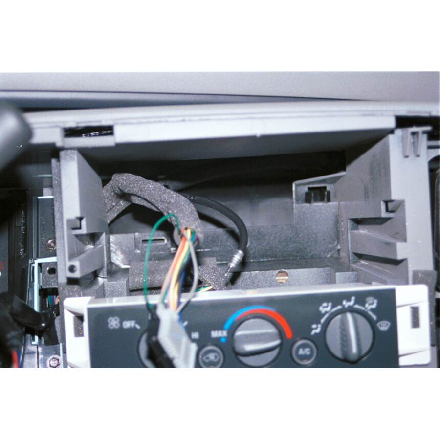 2000 Chevrolet C Series Factory radio removed