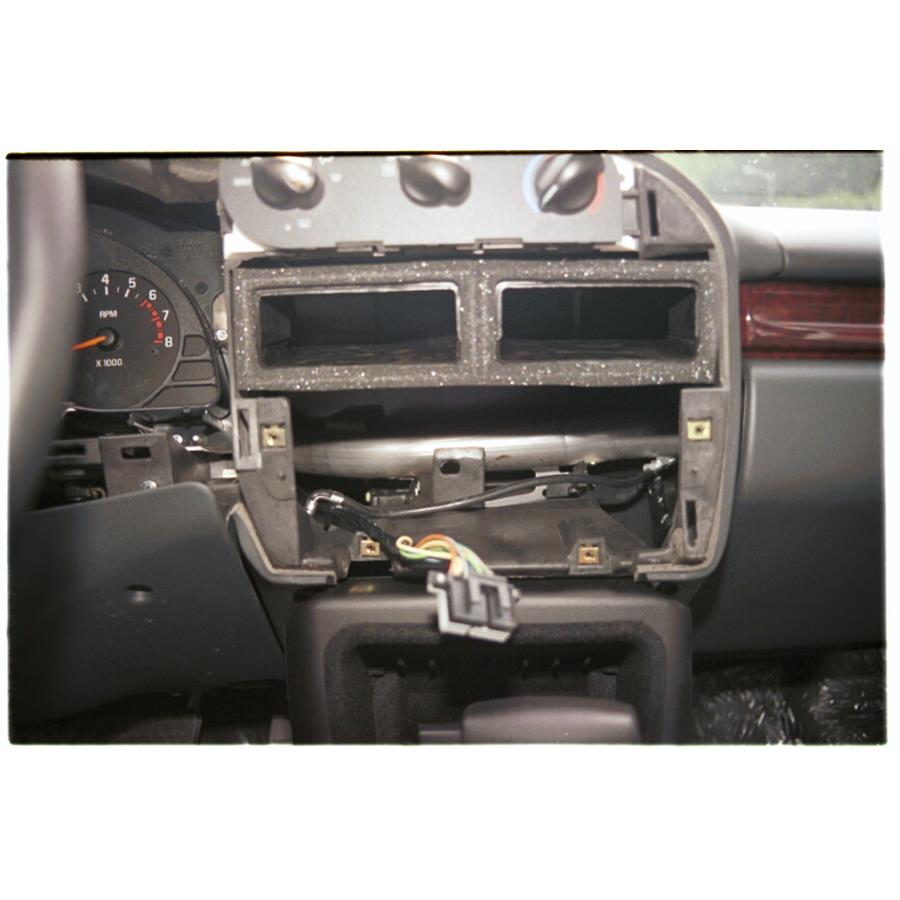 2001 Chevrolet Lumina Factory radio removed