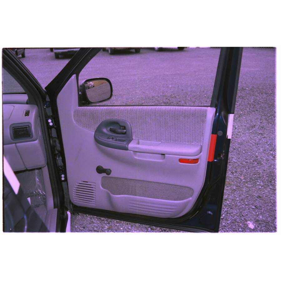 1997 Chevrolet Venture Front door speaker location