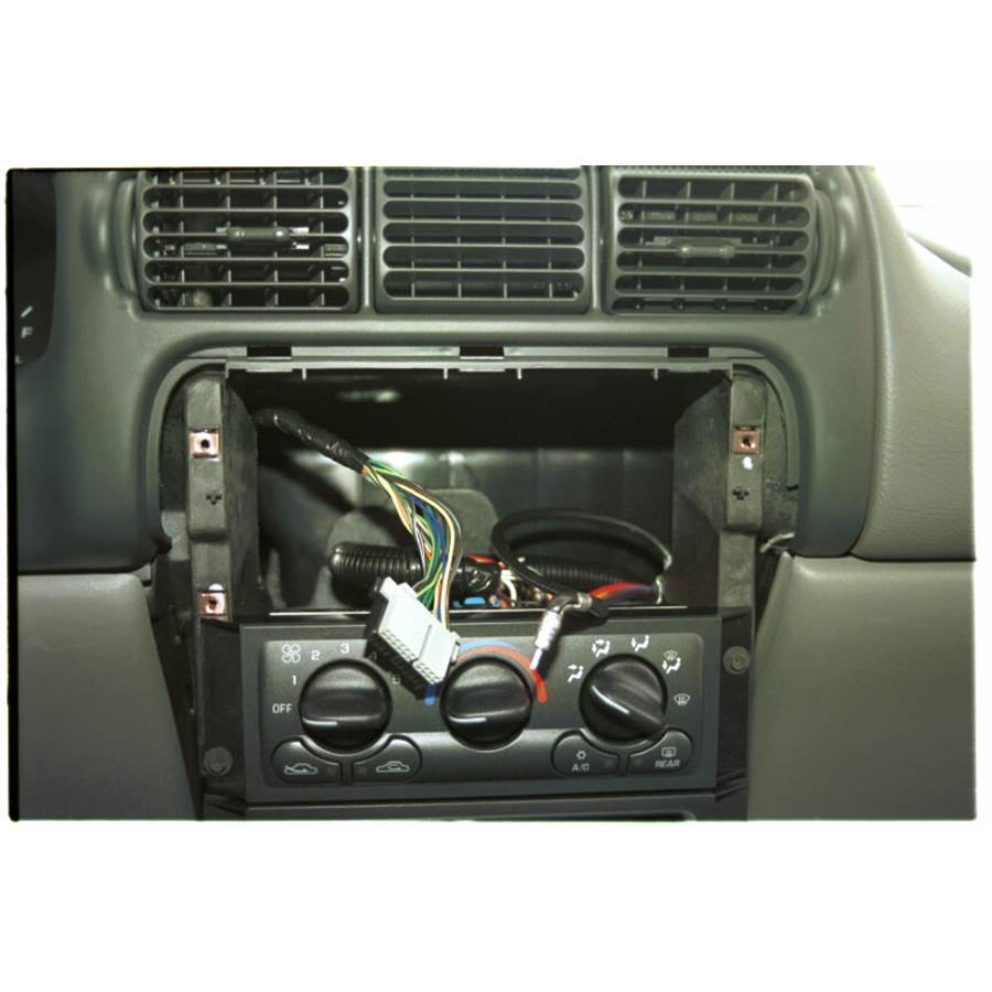 1997 Chevrolet Venture Factory radio removed