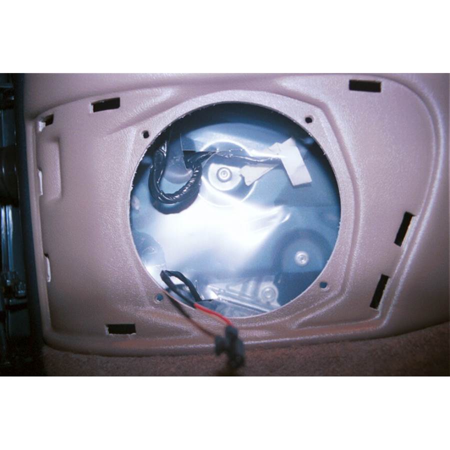 1996 GMC Suburban Rear door speaker removed
