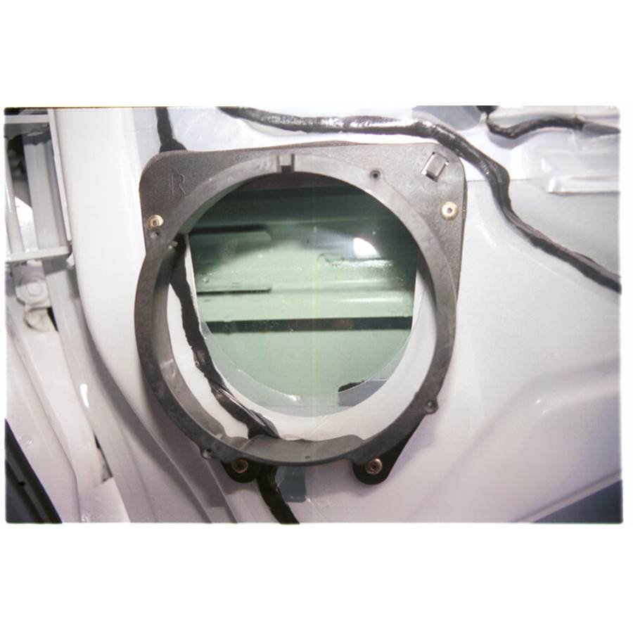1998 GMC Savana Front speaker removed