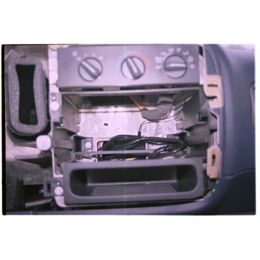 1996 Chevrolet Express Factory radio removed