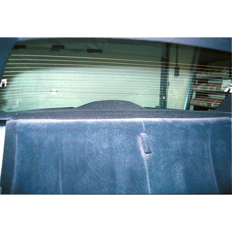 1996 Chevrolet Cavalier Rear deck speaker location
