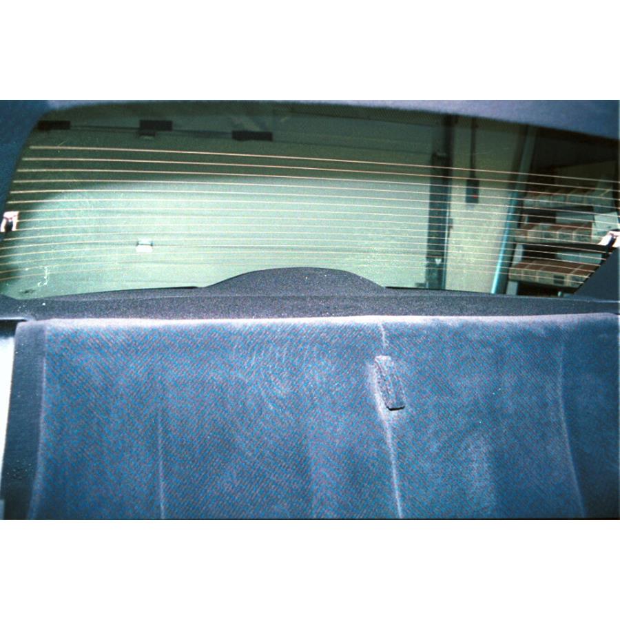 1999 Chevrolet Cavalier Rear deck speaker location