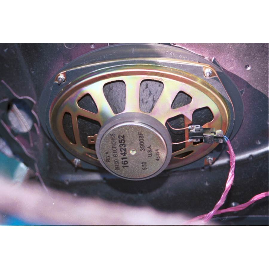 1996 Chevrolet Cavalier Rear side panel speaker