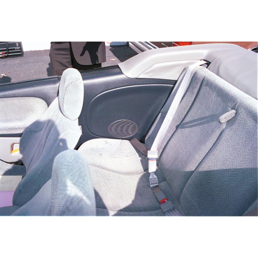 1999 Chevrolet Cavalier Rear side panel speaker location