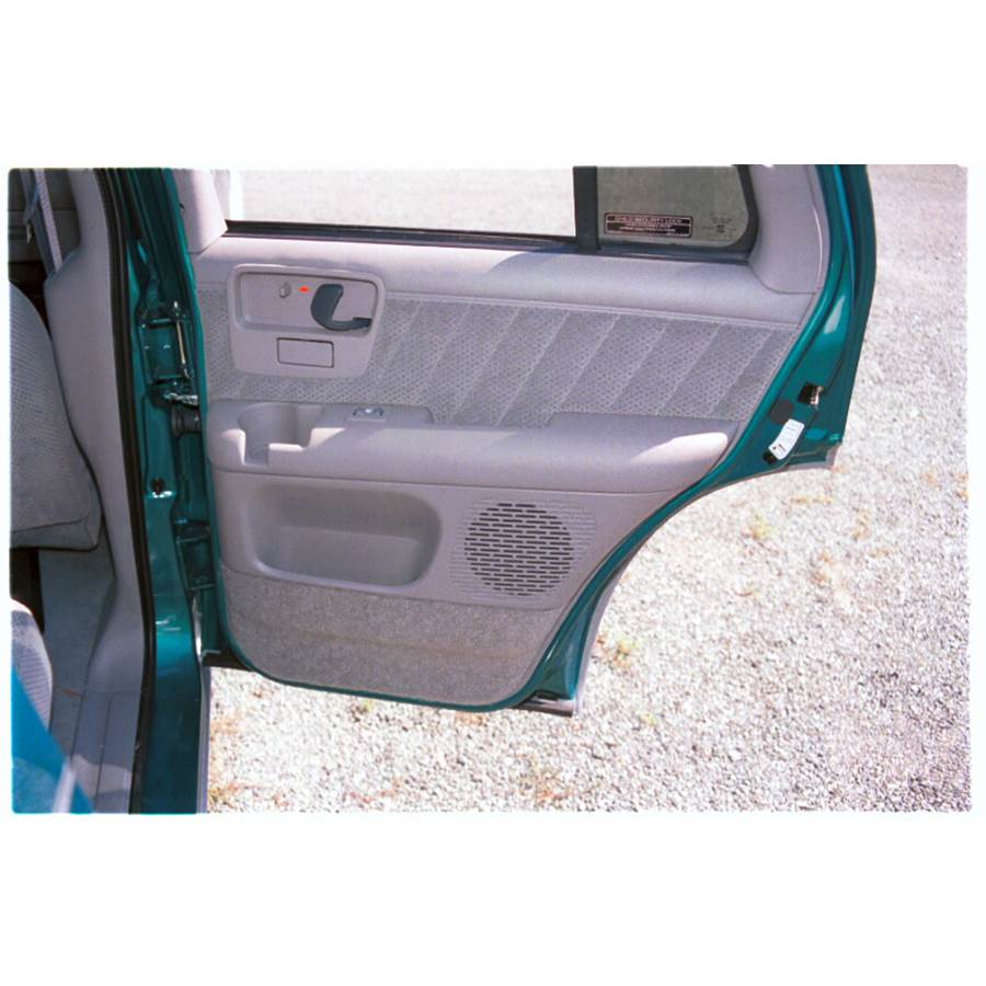 1995 GMC Jimmy Rear door speaker location