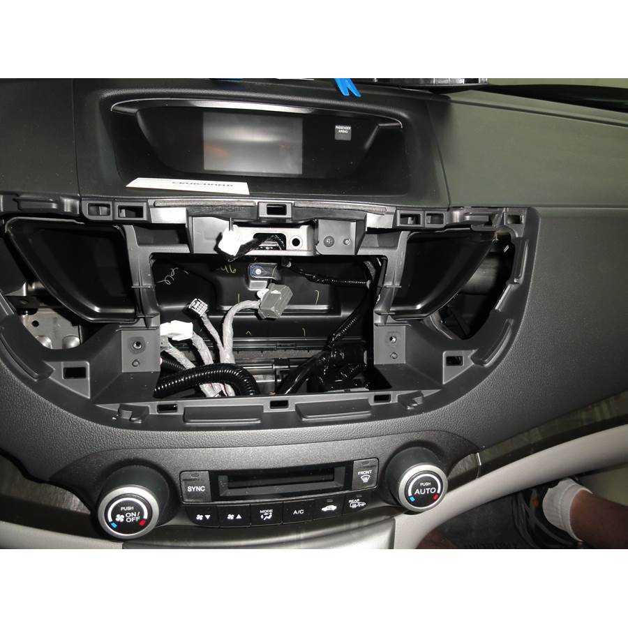2012 Honda CRV Factory radio removed