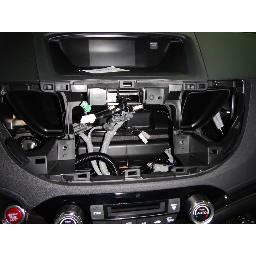 2016 Honda CRV Factory radio removed