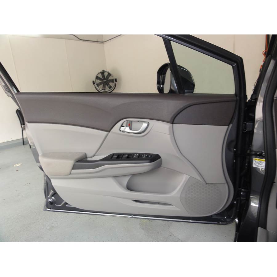 2015 Honda Civic EX Front door speaker location