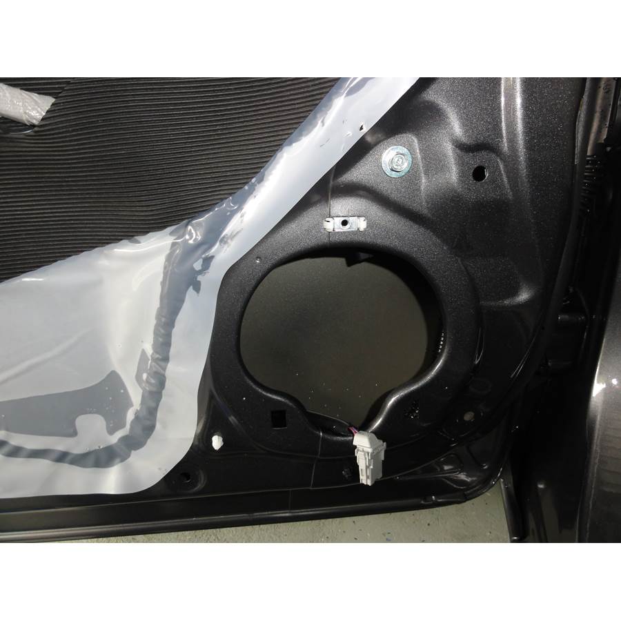 2012 Honda Civic EX Front speaker removed