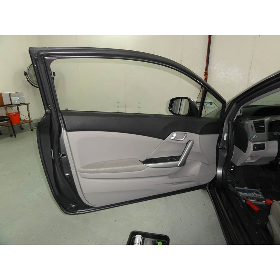2012 Honda Civic DX Front door speaker location