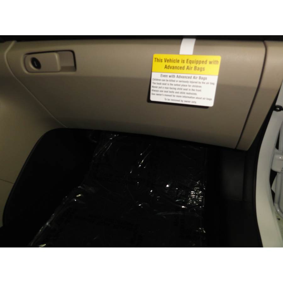 2016 Honda Accord EX Factory amplifier location