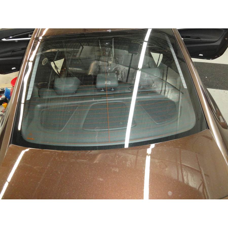 2014 Honda Accord Rear deck speaker location