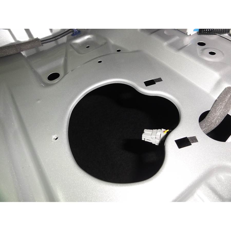 2015 Honda Accord Rear deck speaker removed