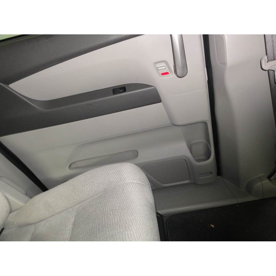 2014 Honda Odyssey Touring Elite Rear door speaker location