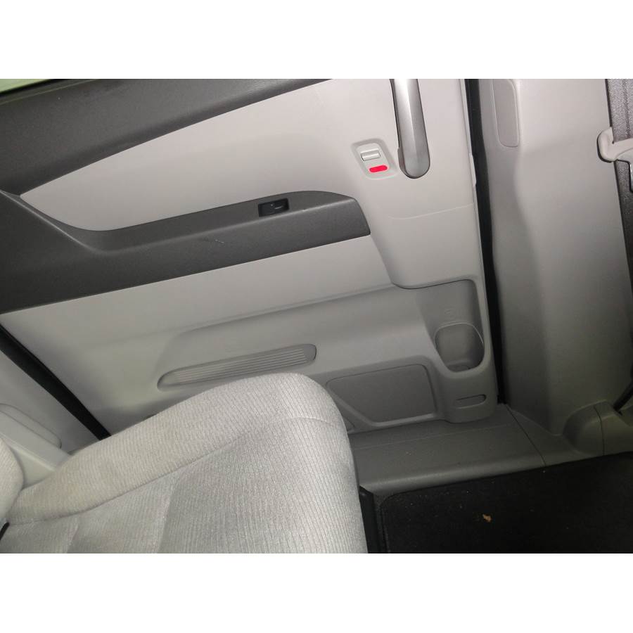 2014 Honda Odyssey Touring Rear door speaker location
