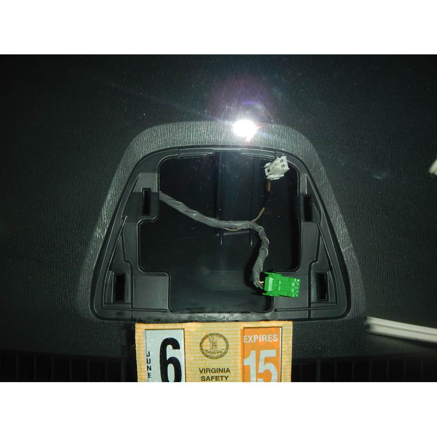 2011 Honda Odyssey Center dash speaker removed