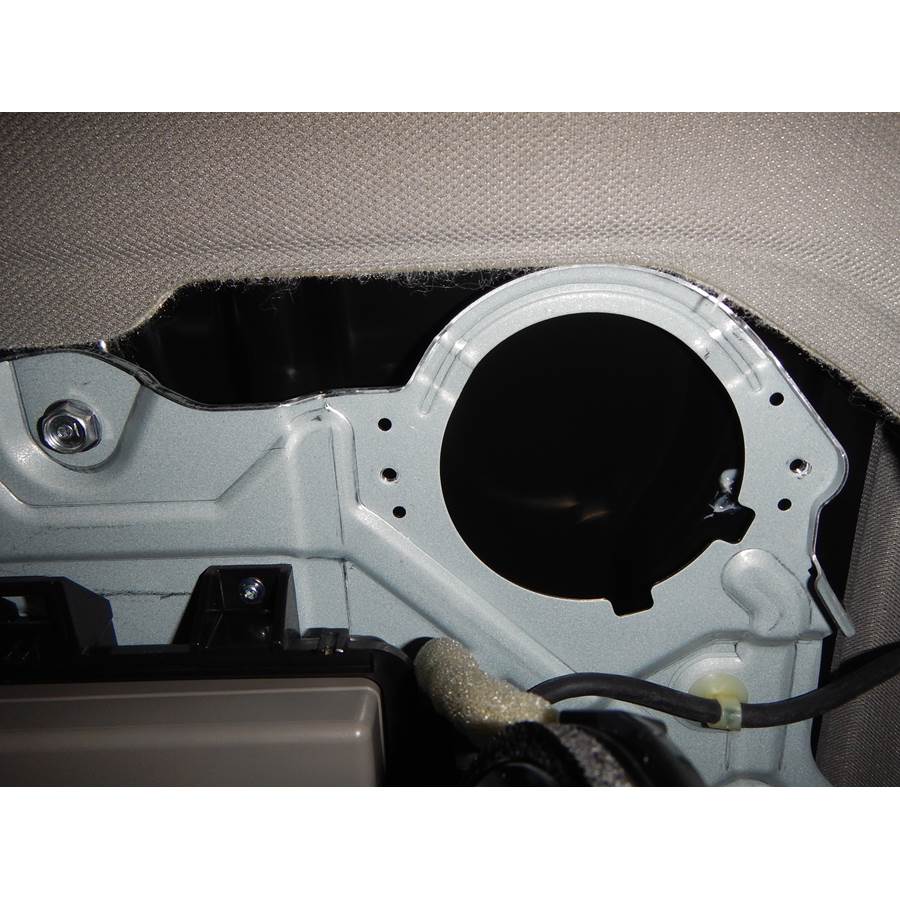 2012 Honda Odyssey Rear roof speaker removed