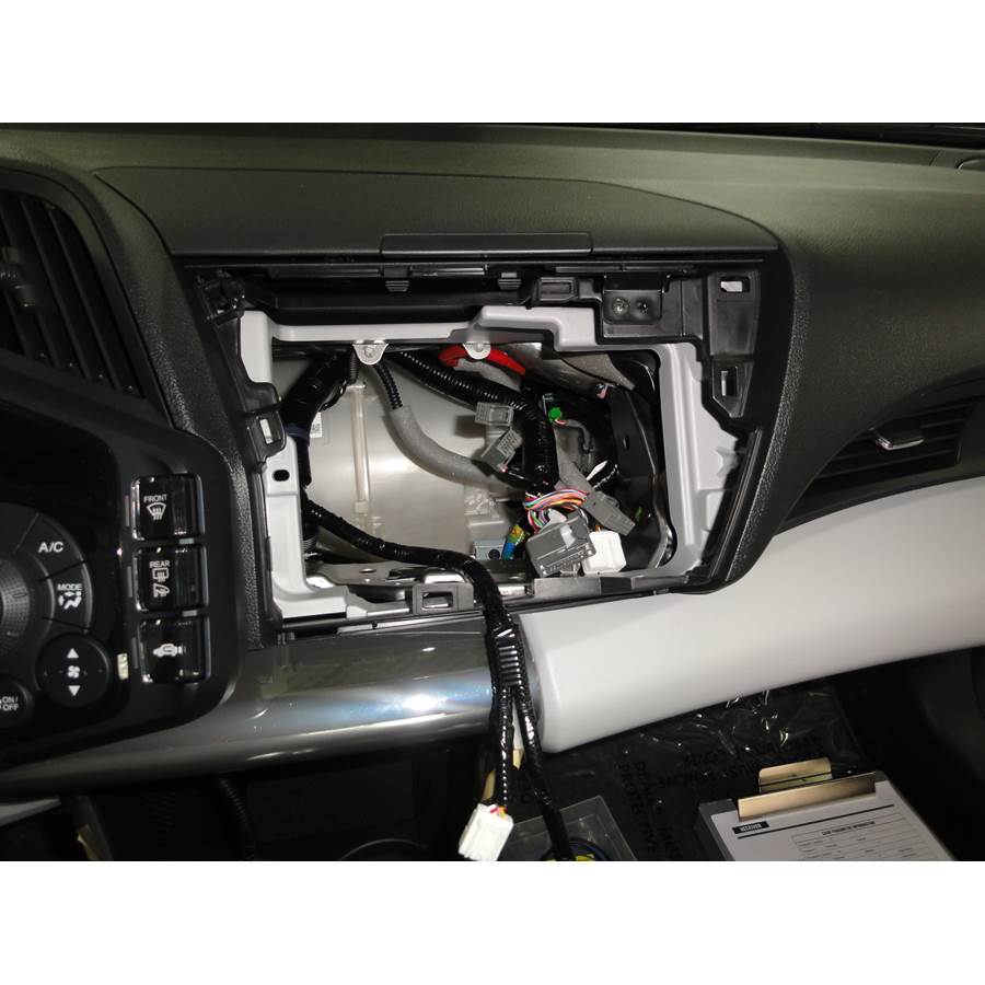 2011 Honda CR-Z Factory radio removed