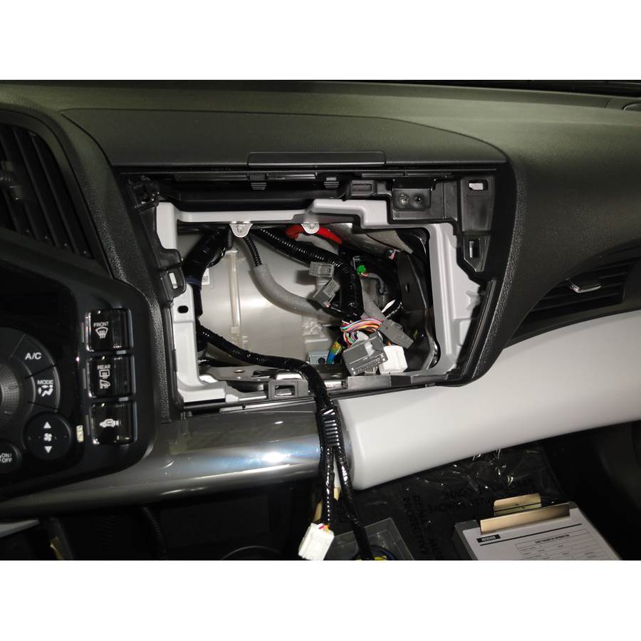 2012 Honda CR-Z Factory radio removed