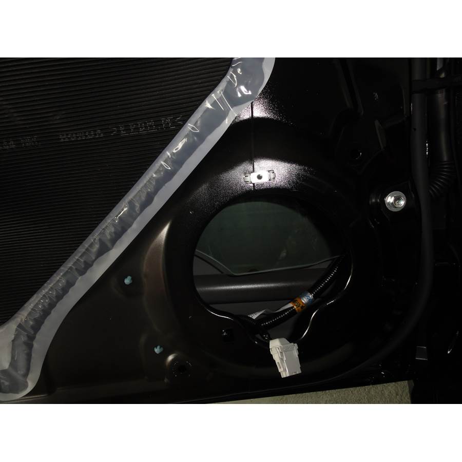 2011 Honda CR-Z Front speaker removed