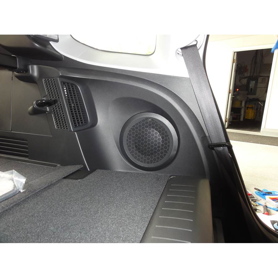 2011 Honda CR-Z Rear side panel speaker location