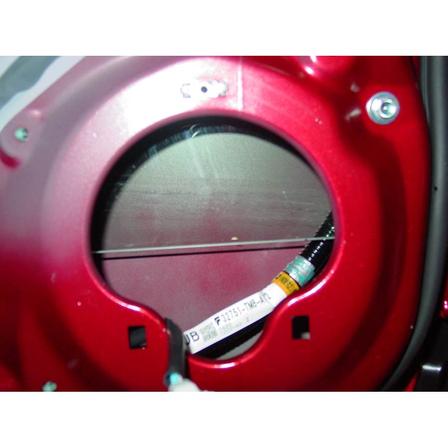 2010 Honda Insight Front speaker removed