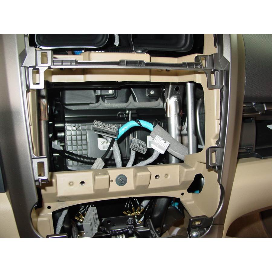 2008 Honda CRV Factory radio removed