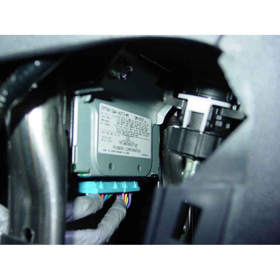 2007 Honda CRV EX Factory amplifier