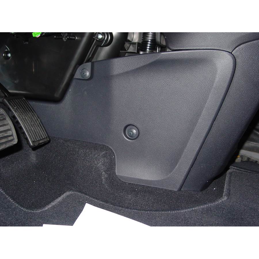2011 Honda CRV Factory amplifier location