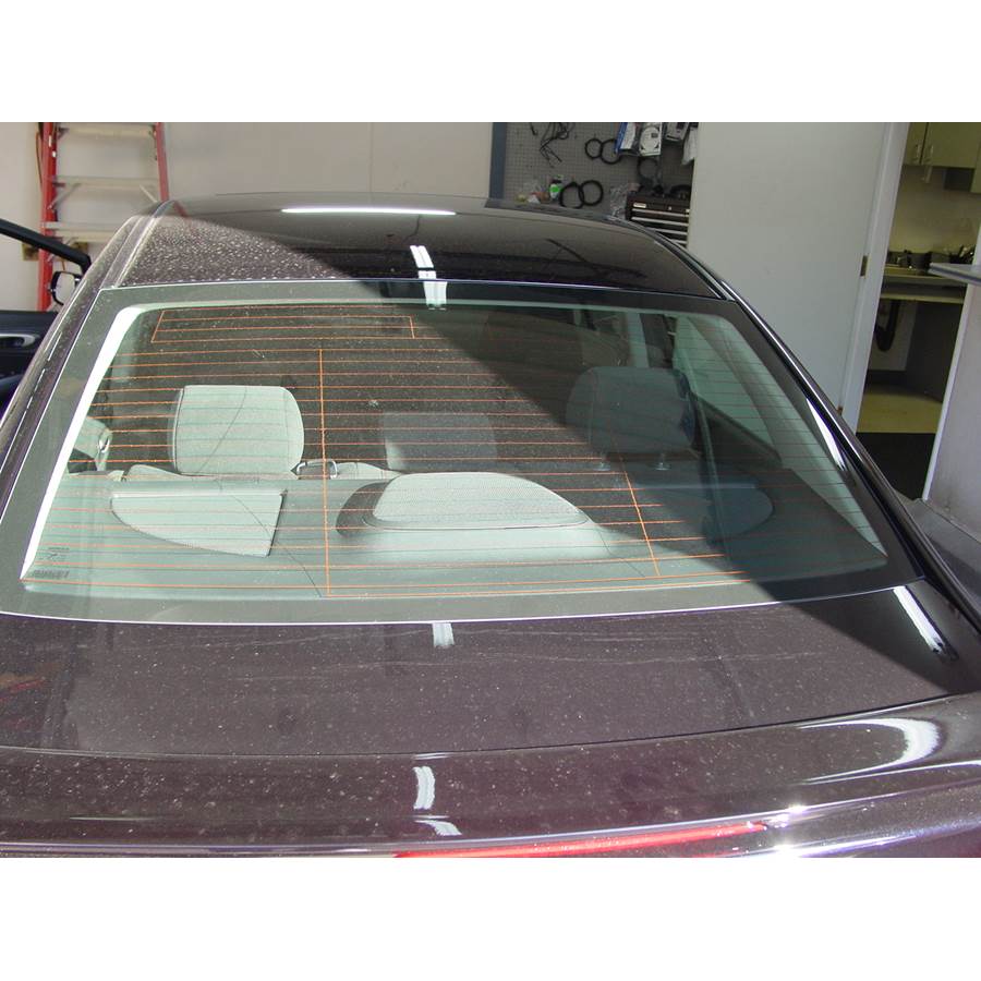 2010 Honda Civic Rear deck speaker location