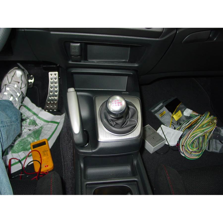 2007 Honda Civic Factory amplifier location