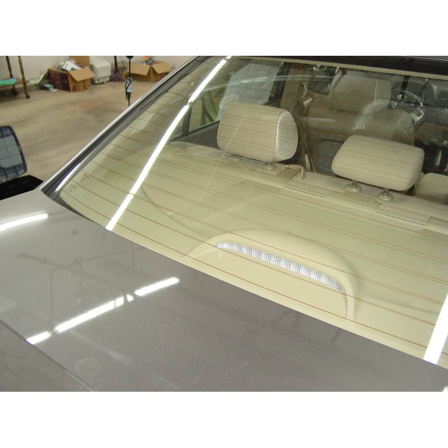2007 Honda Civic Rear deck speaker location